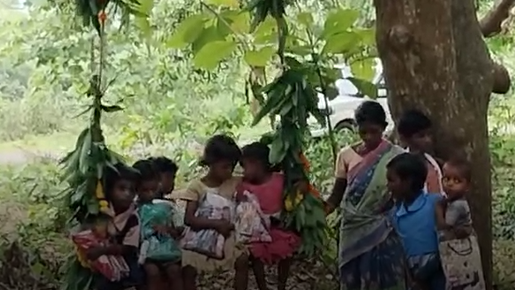 Unique Raja Festival celebration brings joy to tribal children in Odisha’s Cuttack