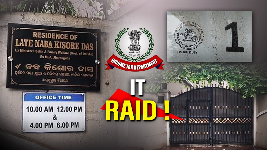 Odisha: IT raids Former Health Minister Naba Das’s properties
