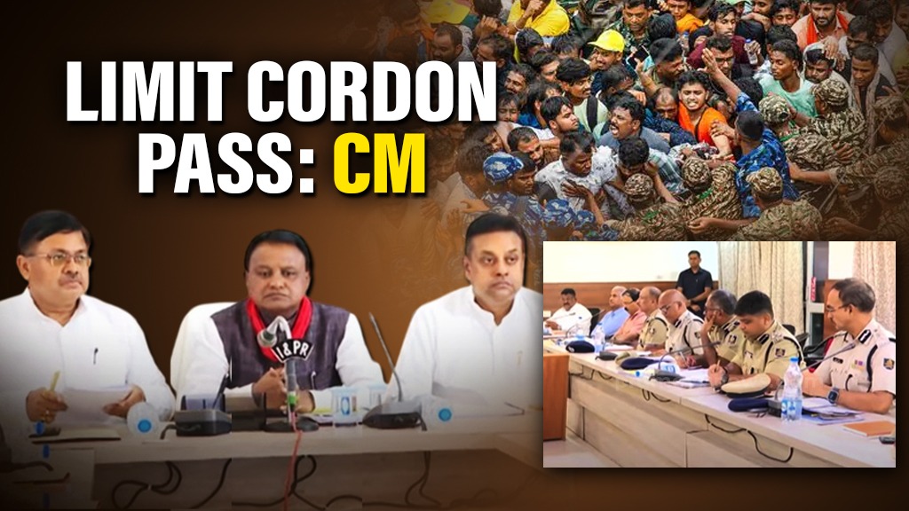 CM Mohan Majhi reviews security arrangements for upcoming rituals & limit cordon passes