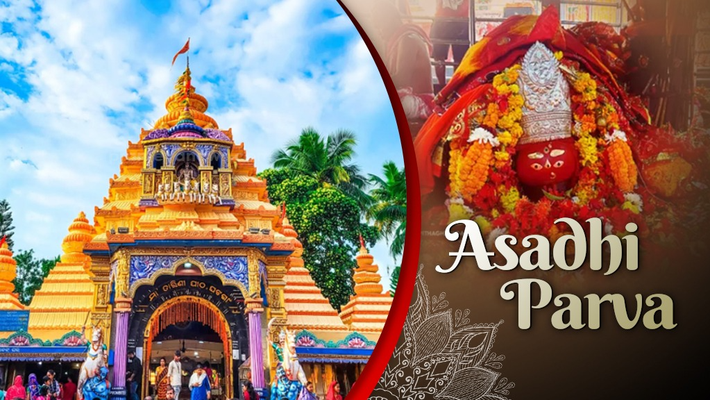 Devotees flock to Ghatagaon for Maa Tarini’s ‘Sunabesha’ during Asadhi Parva