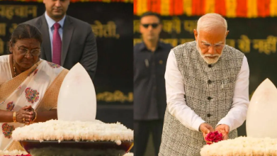 President Murmu & PM Modi pay tribute to Atal Bihari Vajpayee on his death anniversary