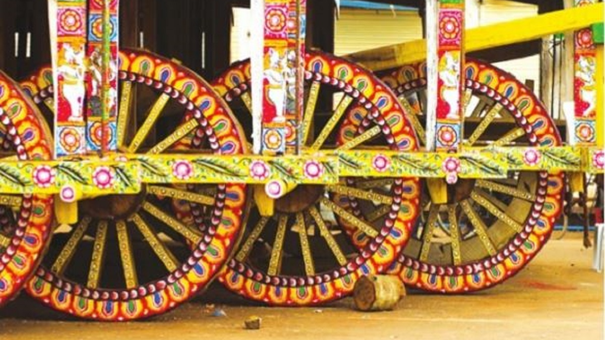 Chariot wheel from Lord Jagannath’s Rath Yatra to be installed in Indian Parliament