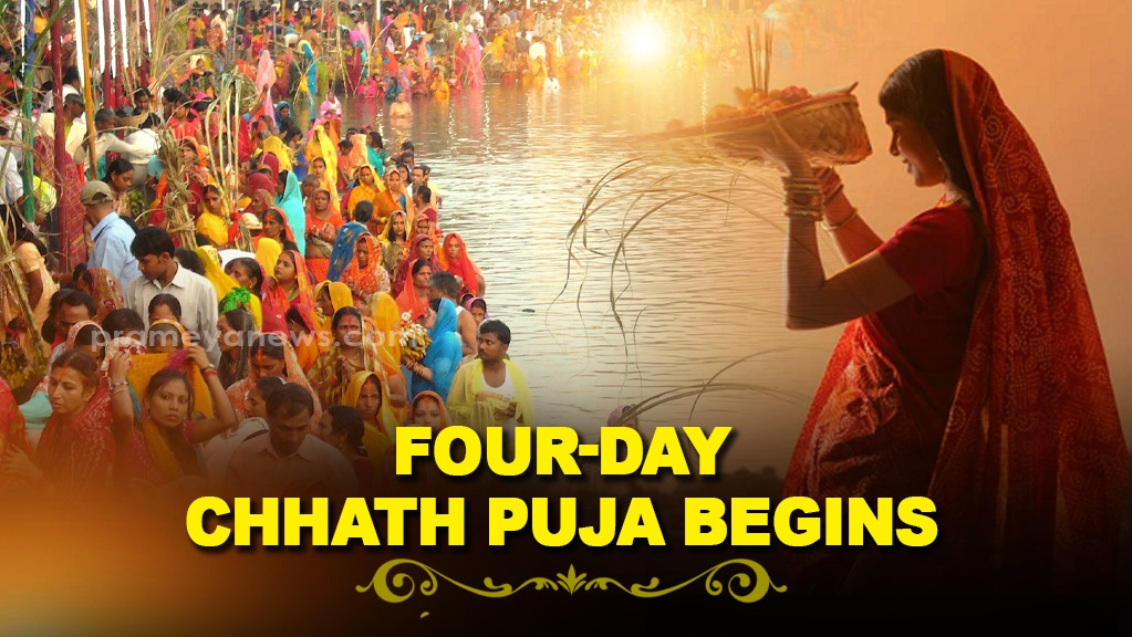 Four-day Chhath Puja begins with Nahay Khay