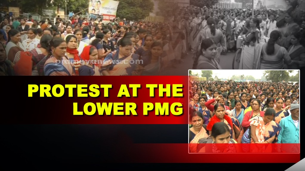 Thousands of women stage dharna in Odisha over nonpayment of salary; issue raises in Assembly