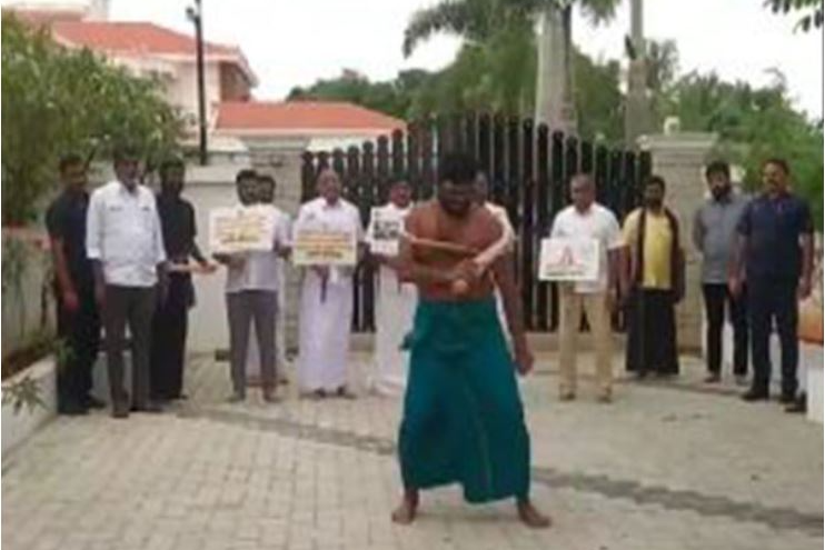 TN BJP chief Annamalai whips himself protesting sexual assault at Anna University