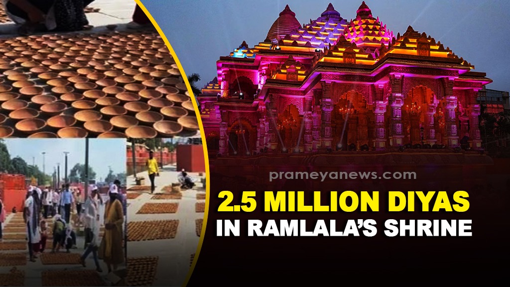 Ramlala’s shrine to lit up 2.5 million diyas this Diwali: Set to script world record with Deepostav festivity