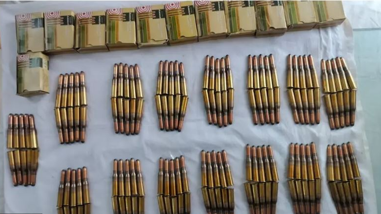 150 rounds of 8-MM live bullets recovered from Purushottam Express at Puri Rly station