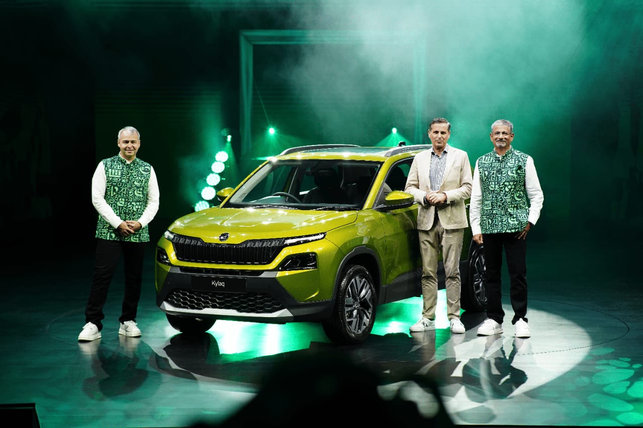 Škoda Auto India unveils all-new Kylaq: Latest European Technology to hit Indian roads for customized price tag  