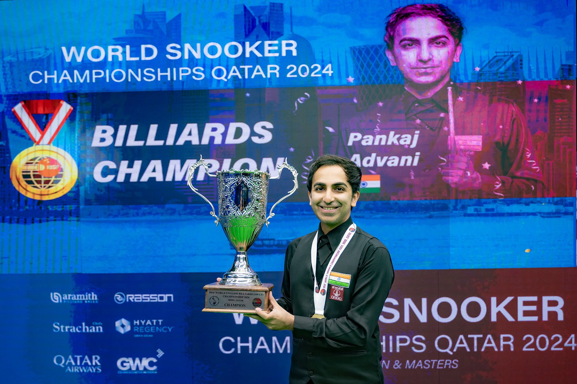 PM lauds World Billiards Champion-2024 Pankaj Advani 