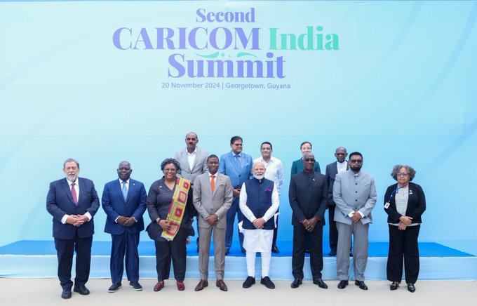 3rd CARICOM Summit be organised in India: PM Modi 