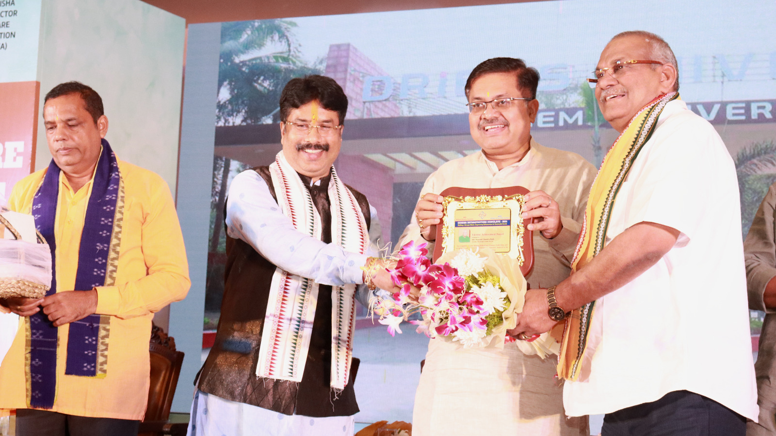 DRIEMS’ Chairperson Dr Pramod Ch. Rath conferred Lifetime Achievement Award