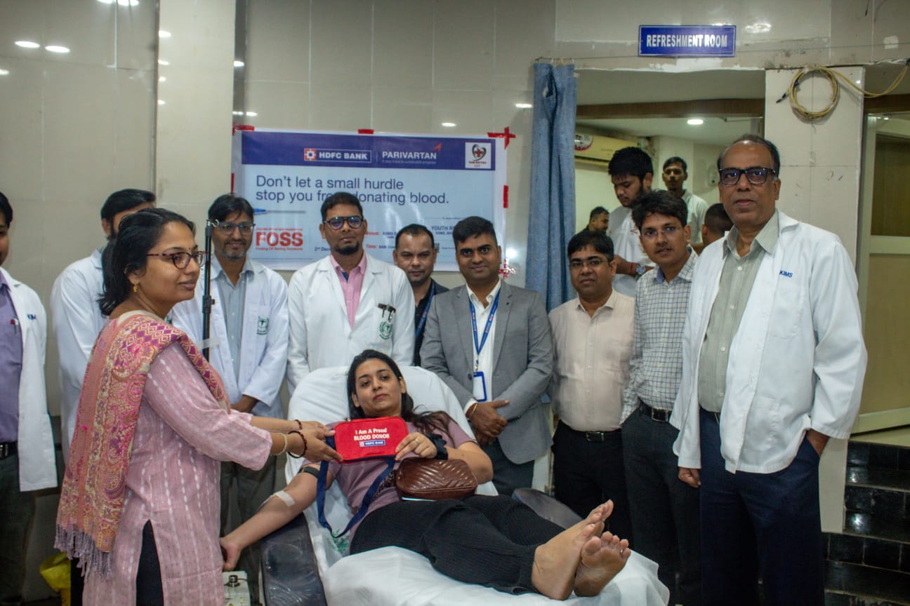 HDFC Bank organizes Mega Blood Donation Camp in Bhubaneswar: Inspires youth, student community for voluntary blood transfusion