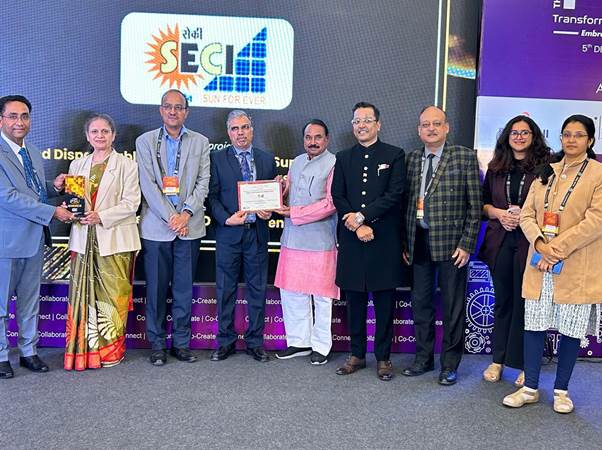 SECI wins 3rd PSU Transformation Award for “Innovative Product Development”