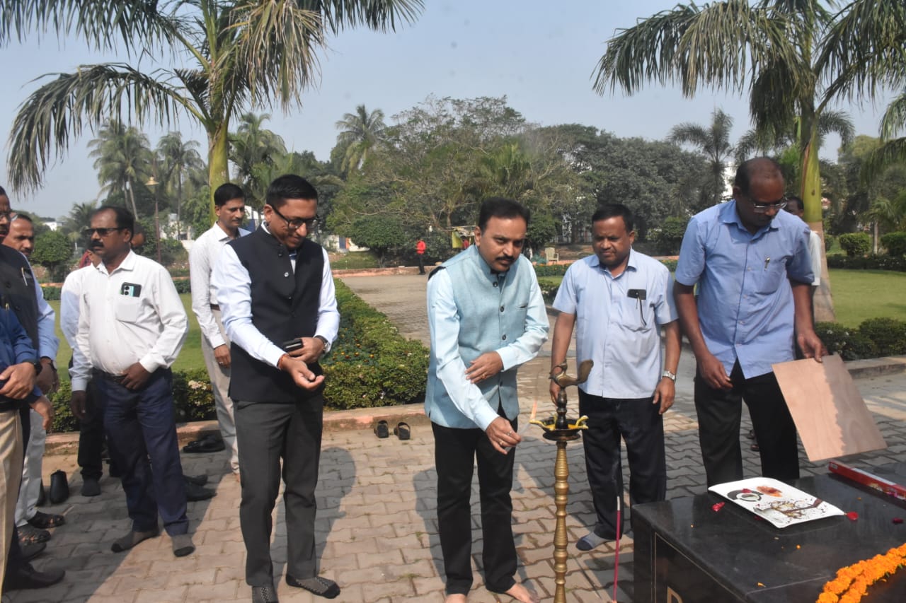 Paradip Port Authorities observe 68th Mahaparinirvan Diwas of Dr. BR Ambedkar