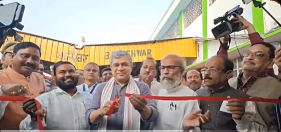 Railway Minister Vaishnaw dedicates footover bridge at Balasore Railway Station