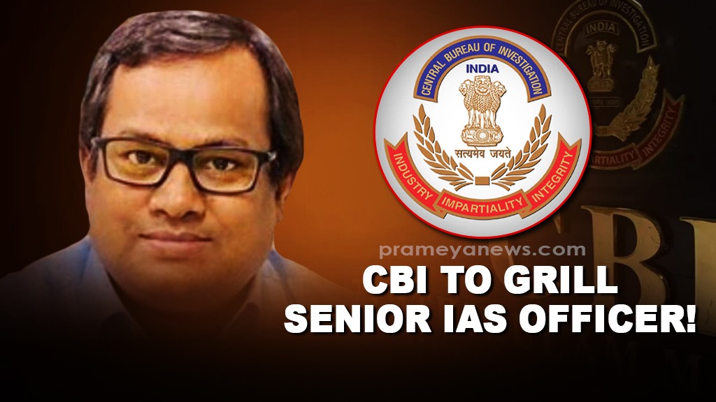 CBI to grill Odisha Bureaucrat Bishnupada Sethi today?