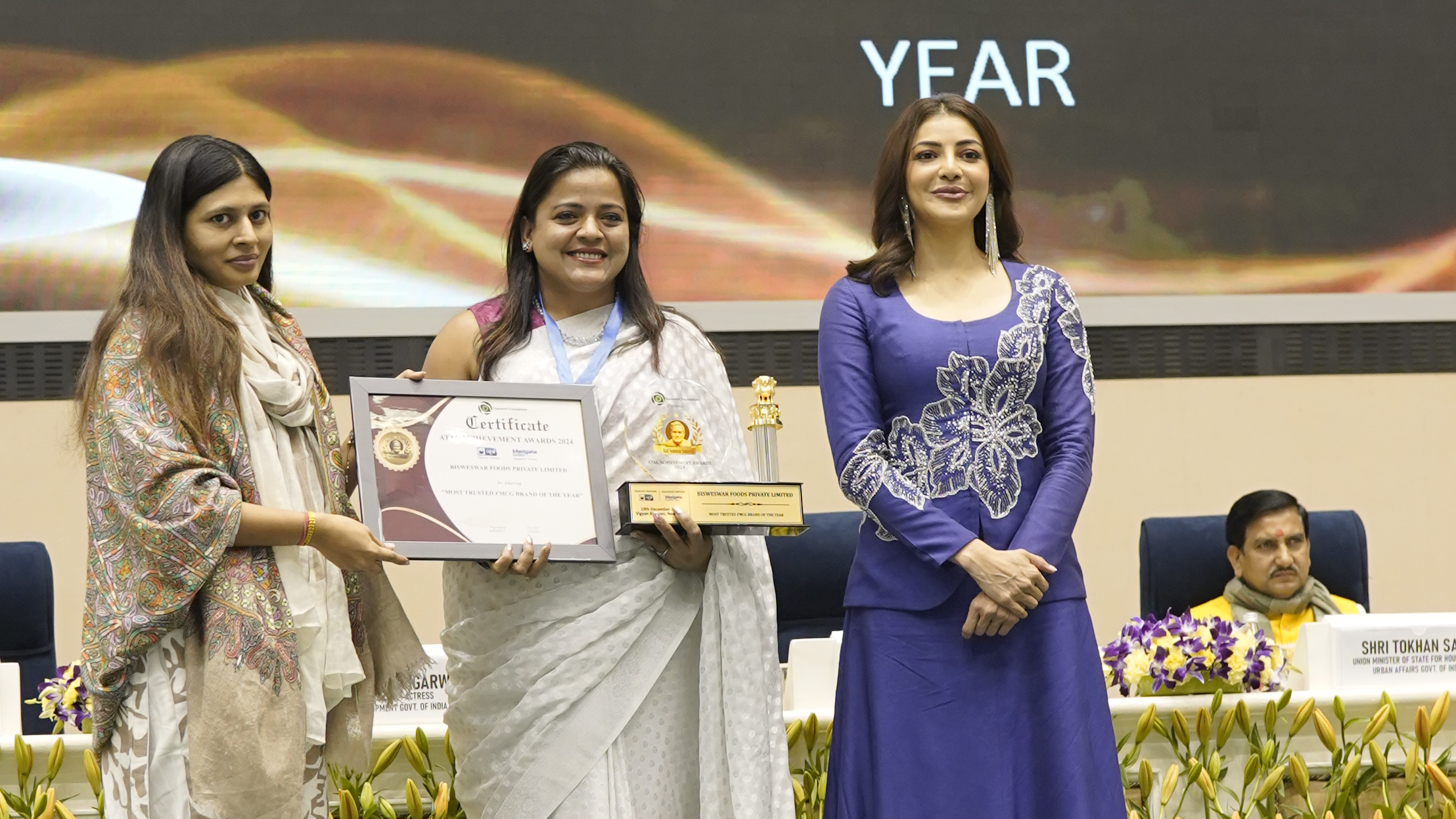 Bisweswar Foods adjudged ‘Most Trusted FMCG Brand’ in Atal Achievement Award 2024