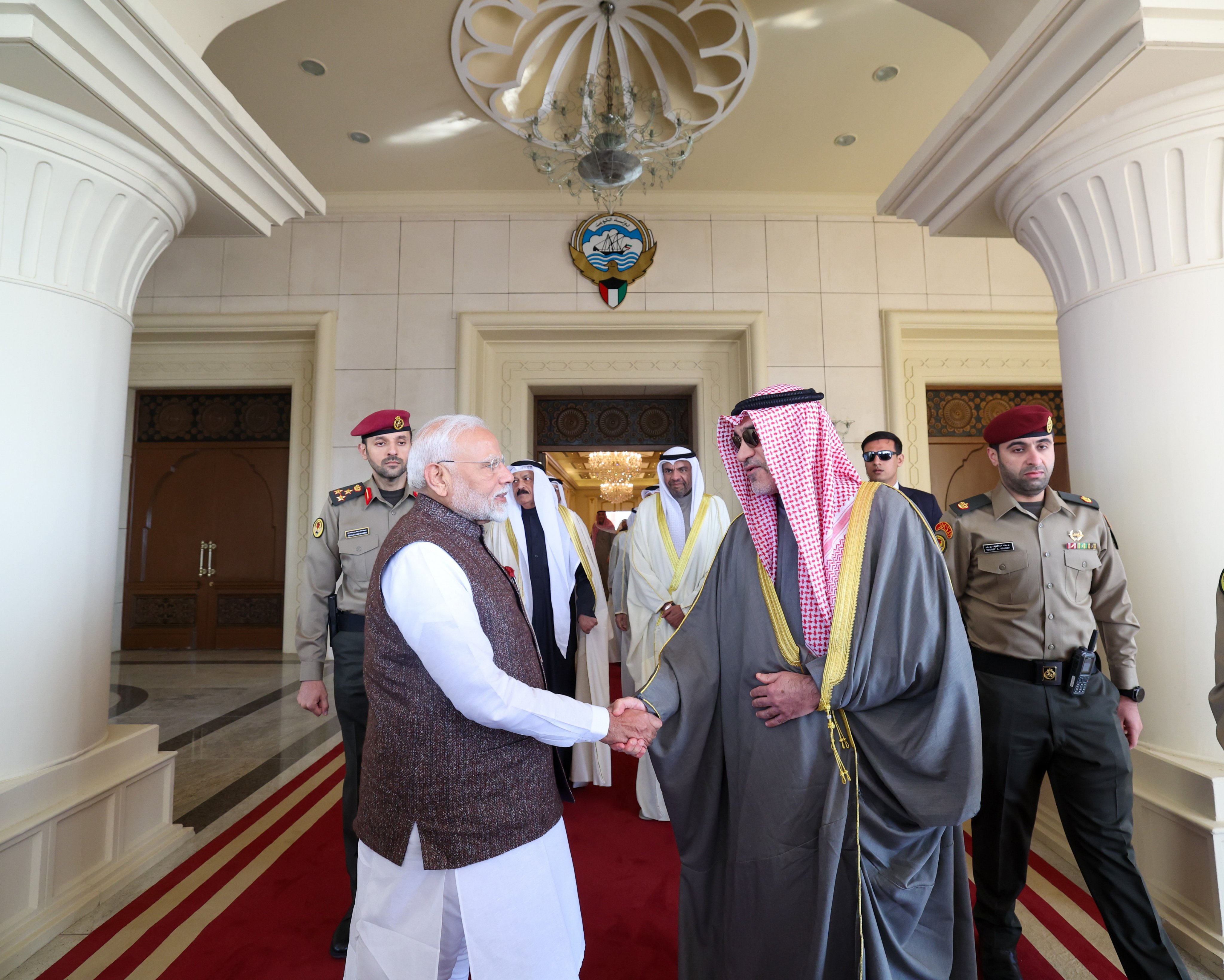 PM Modi attends Arabian Gulf Cup in Kuwait as guest