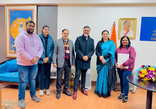 Ministry of Coal issued the vesting order for Meenakshi coal mine