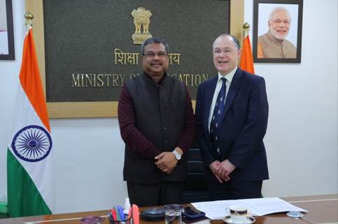 Pradhan meets delegation from University of Southampton