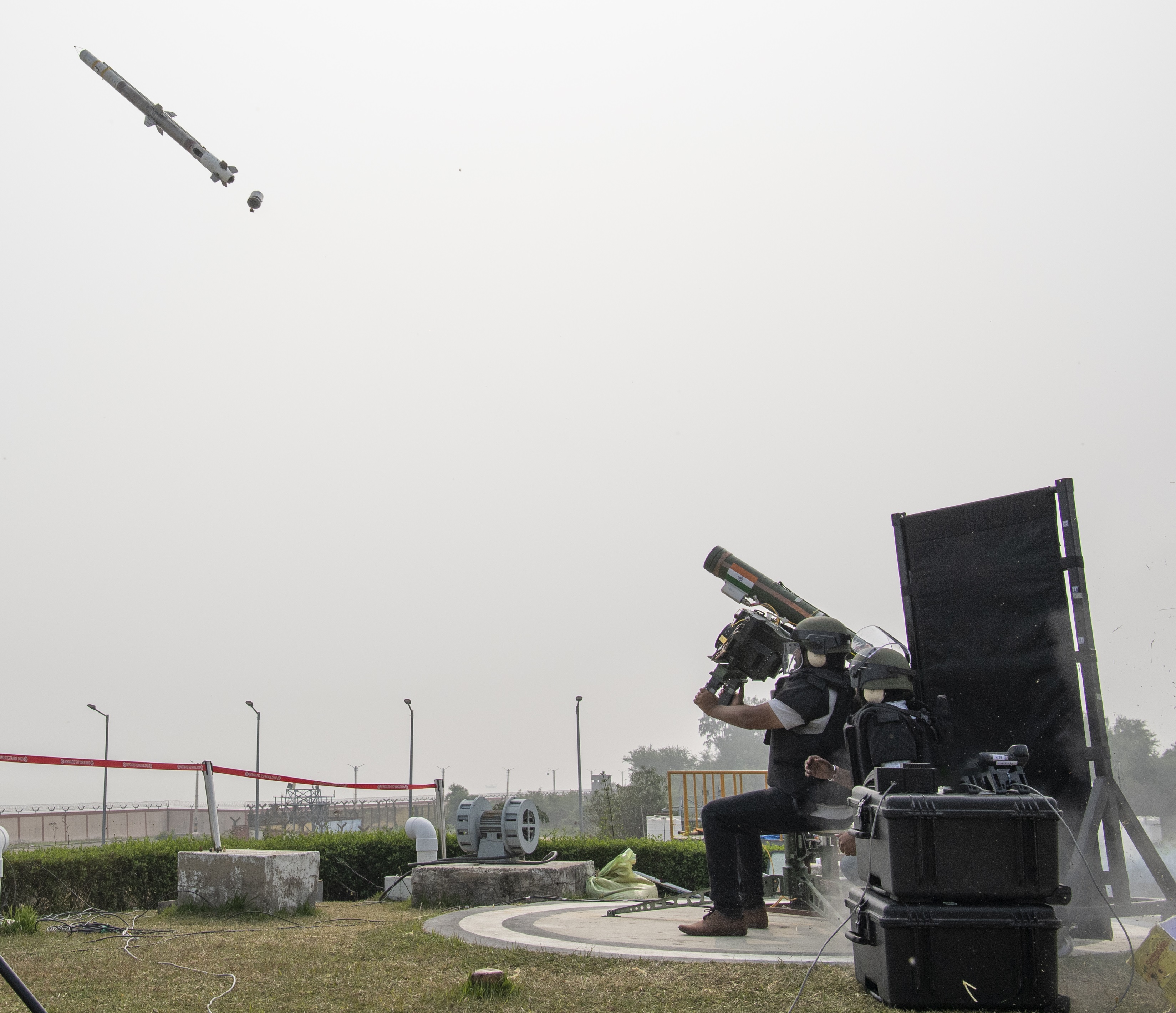 Flight-trials of very Short-Range Air Defence System conducted off the Odisha coast