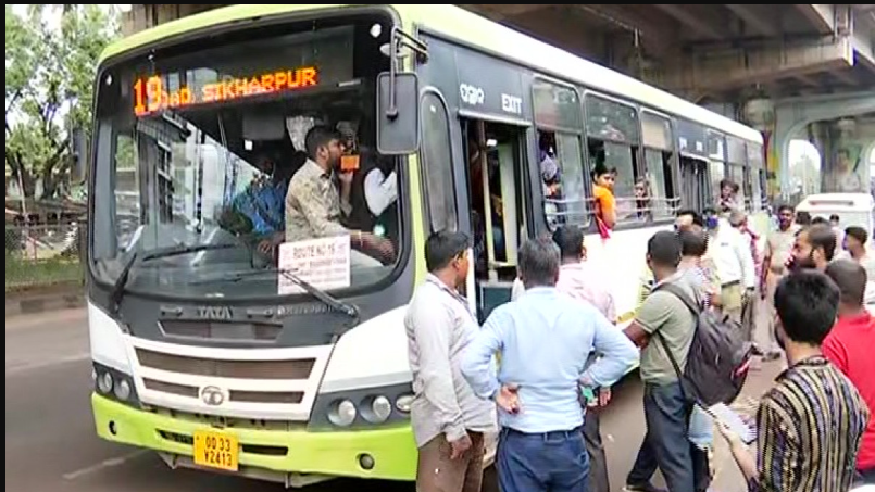 Woman crushed to death under MoBus in BBSR