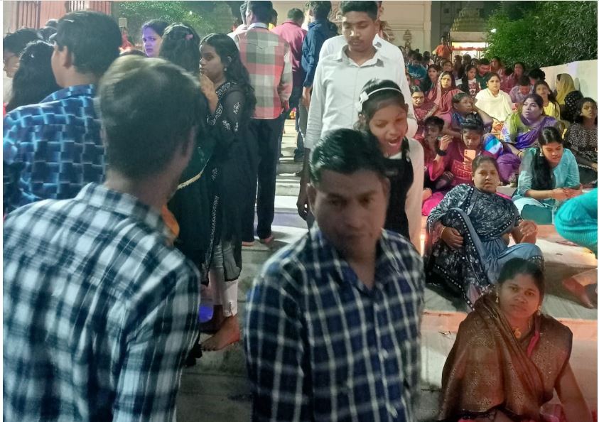 Maha Shivaratri: Dharma Vihar Temple in Bhubaneswar dazzles with cosmic rays radiated from diyas