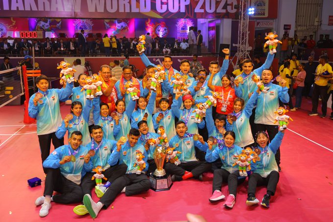 PM congratulates Men’s Regu team on winning India’s first Gold at Sepak Takraw World Cup 2025