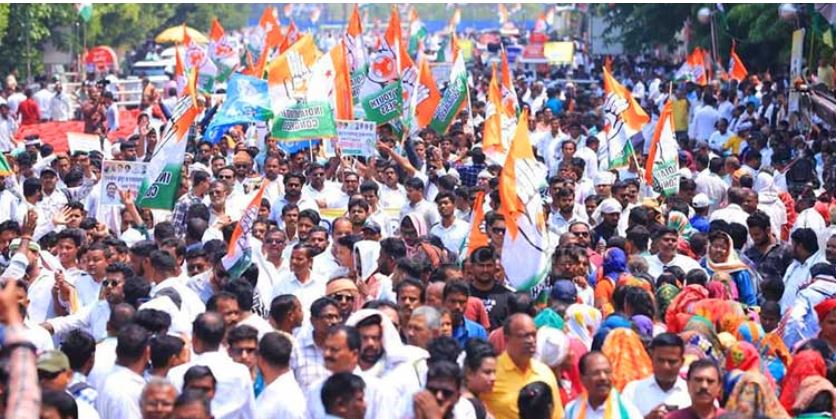 Odisha Congress’ protest turns violent: Scores of cops injured during scuffle 