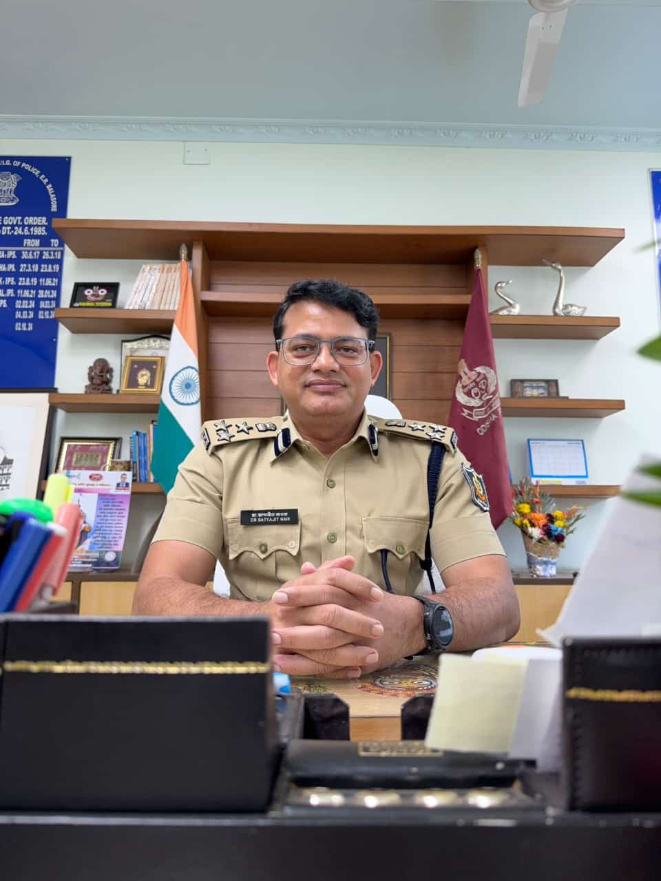 DIG Eastern Range Dr. Satyajit Naik to be conferred with coveted DGP's Disc Award-2025