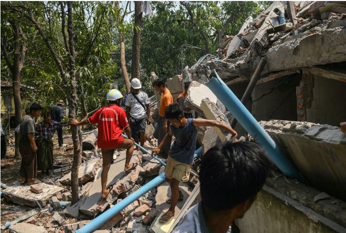 Myanmar earthquake: Toll soars past 1000; Tremors jolt few parts in India 