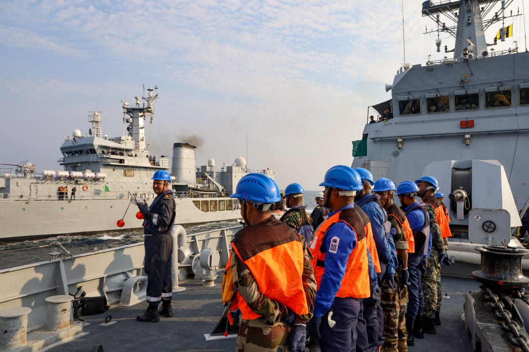INS Sunayna flagged off
