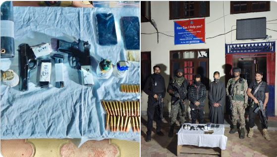 Terrorists’ den unearthed at Shopian in J&K, 2 terrorists arrested