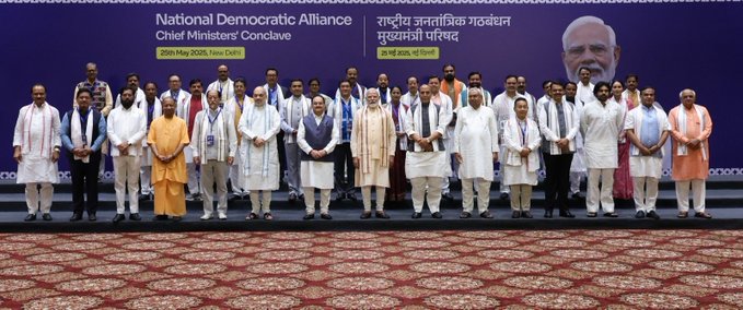 PM chairs NDA Chief Ministers' Conclave in Delhi