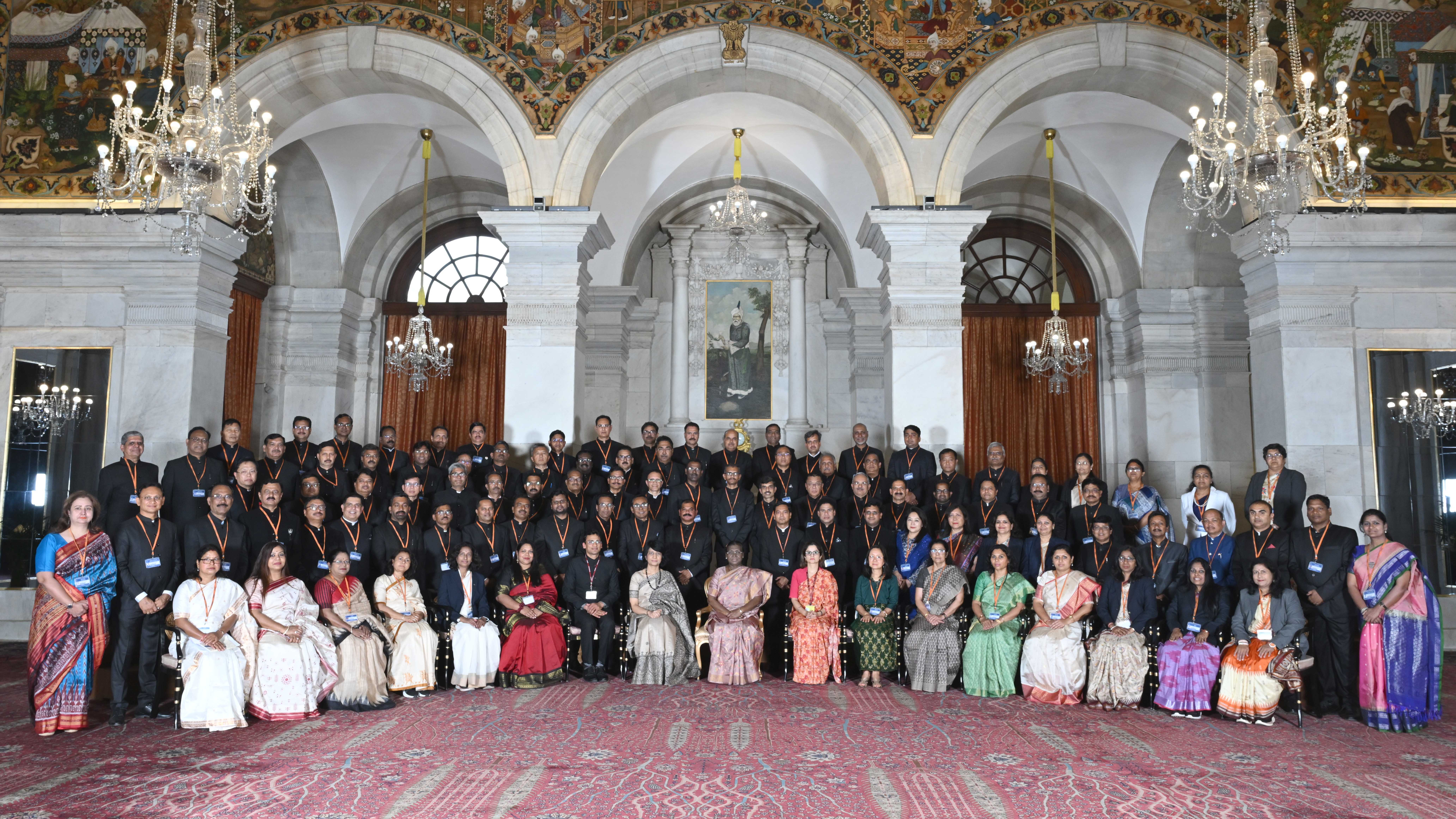 IAS Officers call on President of India after 127th induction