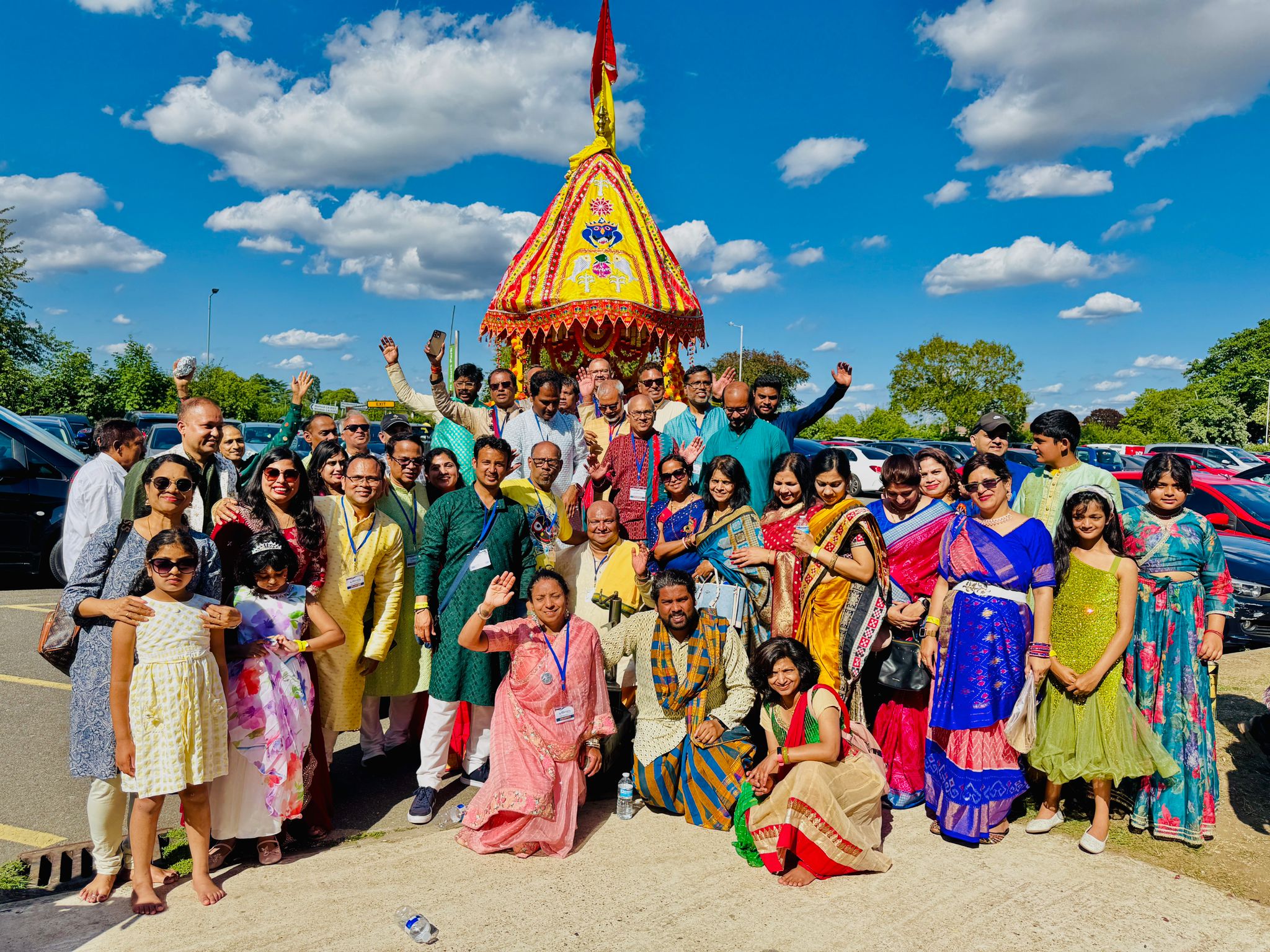 Ratha Yatra celebrated at Slough in UK: Thousands of devotees join festivity of devotion & joy