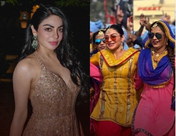 Actress Neeru Bajwa looks cheerful working with Ajay Devgn in ‘Son Of Sardaar2’: Enjoys his company!
