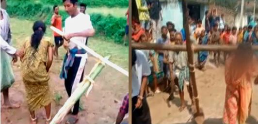 Yet another couple yoked as bullock in Odisha for blind love 