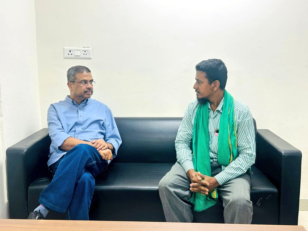 Dharmendra Pradhan Visits AIIMS: Puri Burn Victim Update