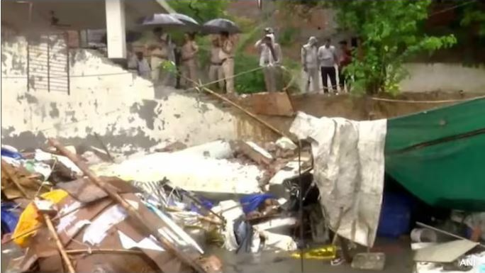 Rain fury in Delhi: 8 killed under collapsed wall at Hari Nagar