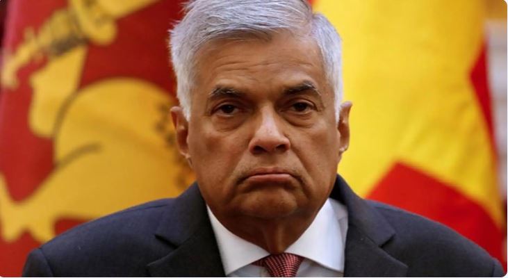 Former Sri Lankan President Wickremesinghe held for misutilization of govt. funds