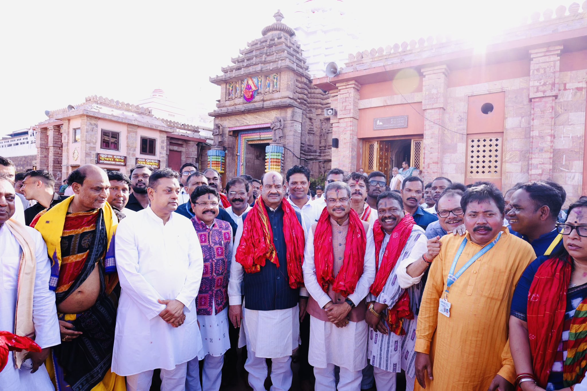 Lok Sabha Speaker Om Birla visits Puri: Offers obeisance to Lord Jagannath