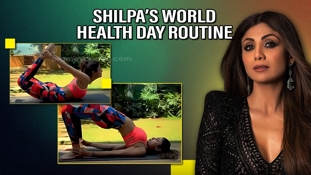 Shilpa Shetty marks World Health Day with powerful yoga asanas