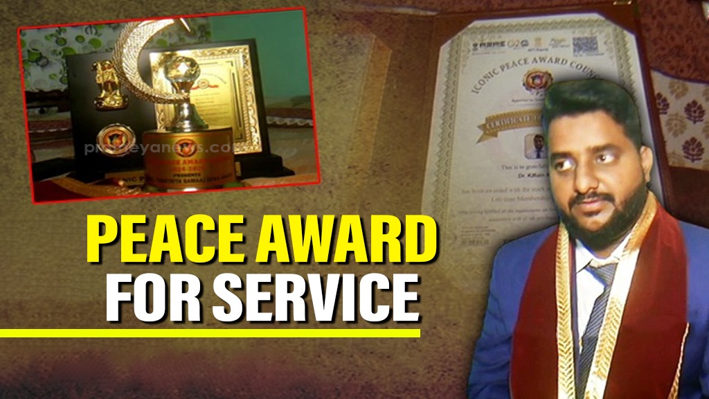 Odisha’s Dr. Kiflain Nawaz Wins Iconic Peace Award for Healthcare