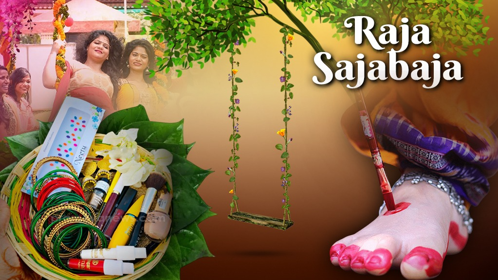 Raja sajabaja: The grand preparation for Pahili Raja