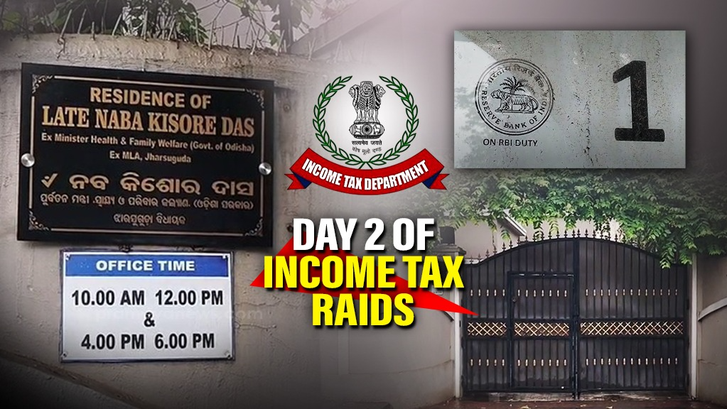 IT Raids Rock Naba Das Network for 2nd Day