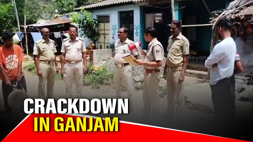 Ganjam police launches crackdown on absconding criminals; 63 'Latka' notices issued