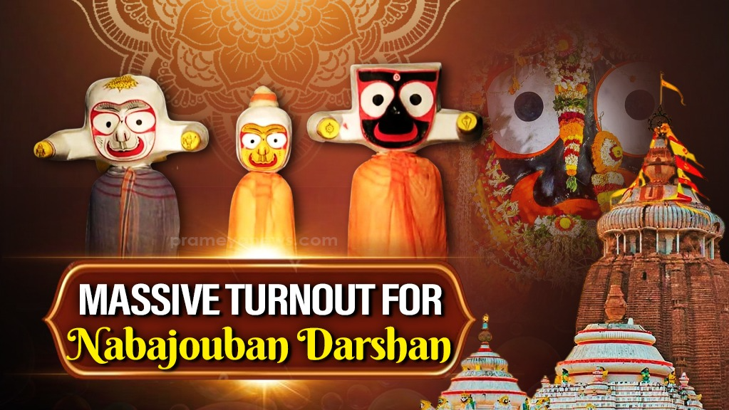 Devotees flock to Sorada and Nilagiri for Nabajouban Darshan