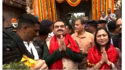 Adani Group Chairman Gautam Adani visits Puri for Rath Yatra