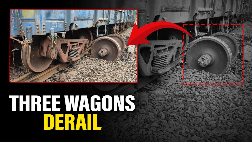 Three empty wagons derail at Cuttack Railway Station, No disruption to train services